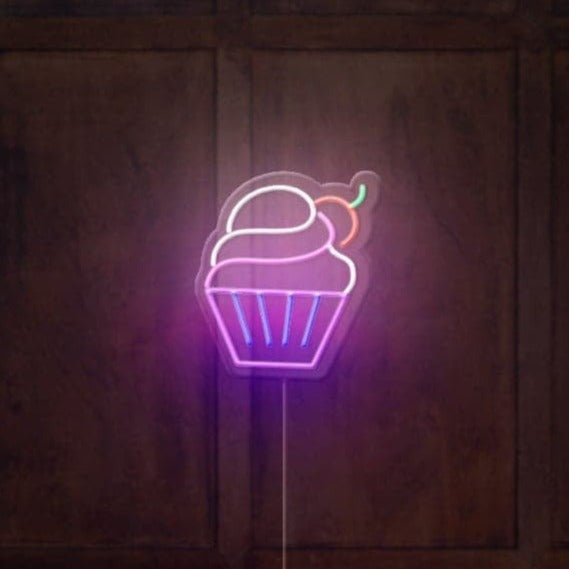Cup Cake Neon Sign