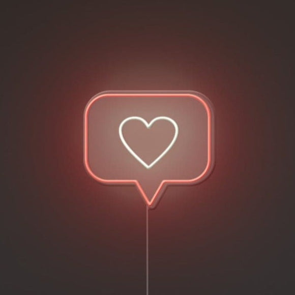 Insta Like Neon Sign