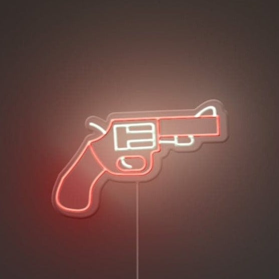 Flare Gun Neon Sign