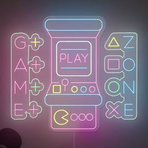 Game Station Neon Sign