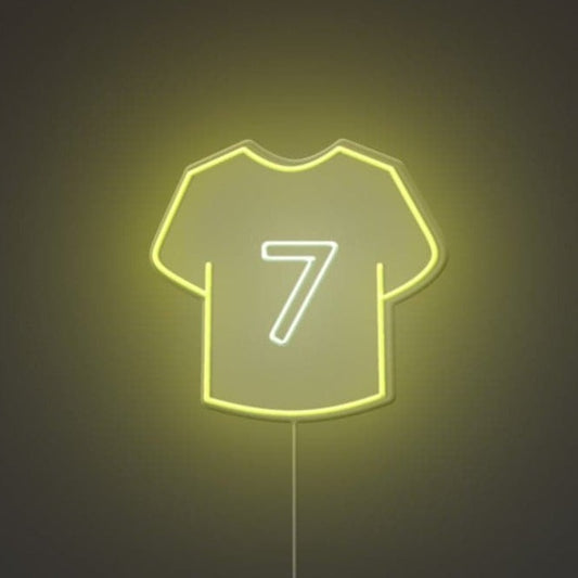 Jersey No.7 Neon Sign