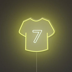 Jersey No.7 Neon Sign