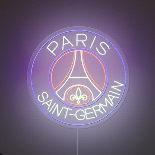 Paris Saint Germain Neon Sign