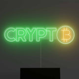Crypto Neon Sign
