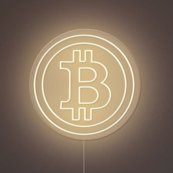 Bitcoin Neon Sign