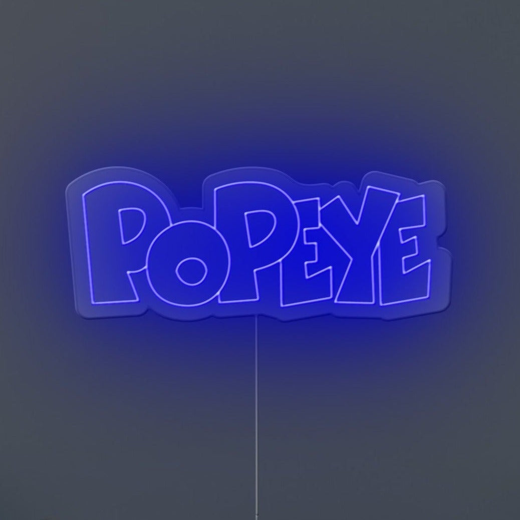 Popeye Neon Sign