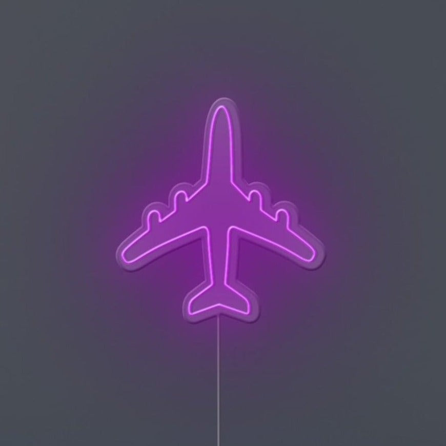 Airplane Neon Sign