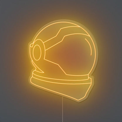 Space Helmet Neon Sign