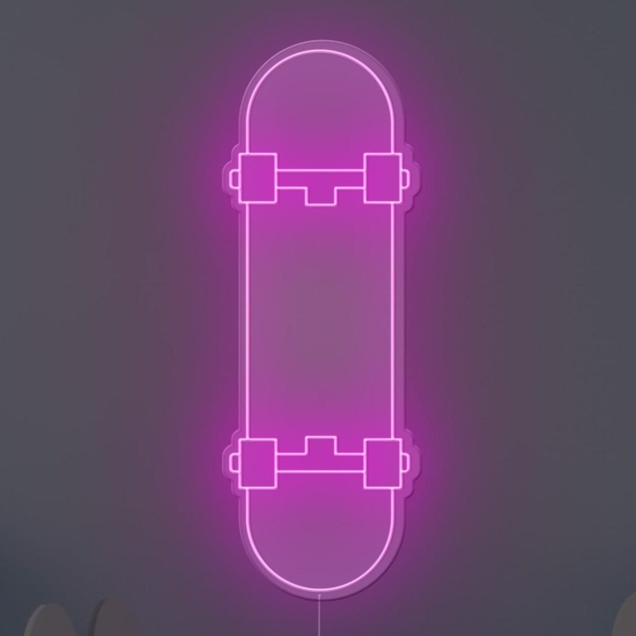 Skate Board Neon Sign