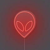 Alien Face Neon Sign
