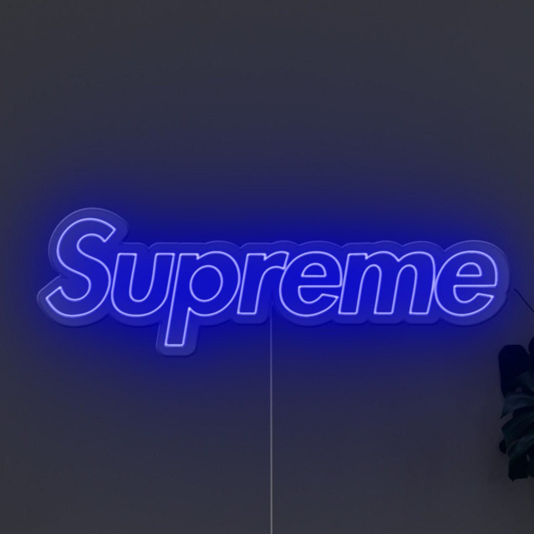 Supreme light on sale up sign