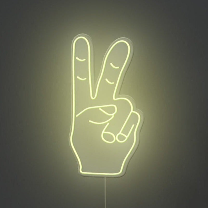 Peace Neon Sign