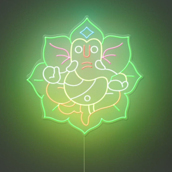 Ganesh Neon Sign
