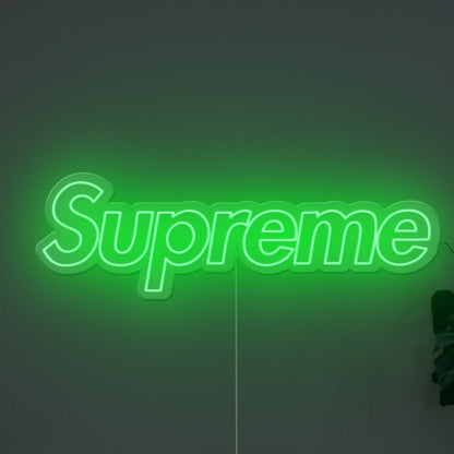 Supreme Neon Sign