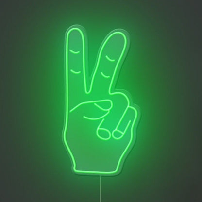 Peace Neon Sign