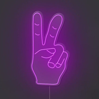 Peace Neon Sign