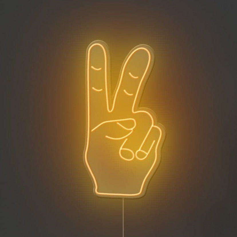 Peace Neon Sign