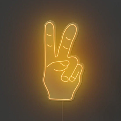 Peace Neon Sign