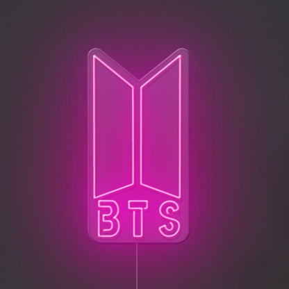 BTS Neon Sign