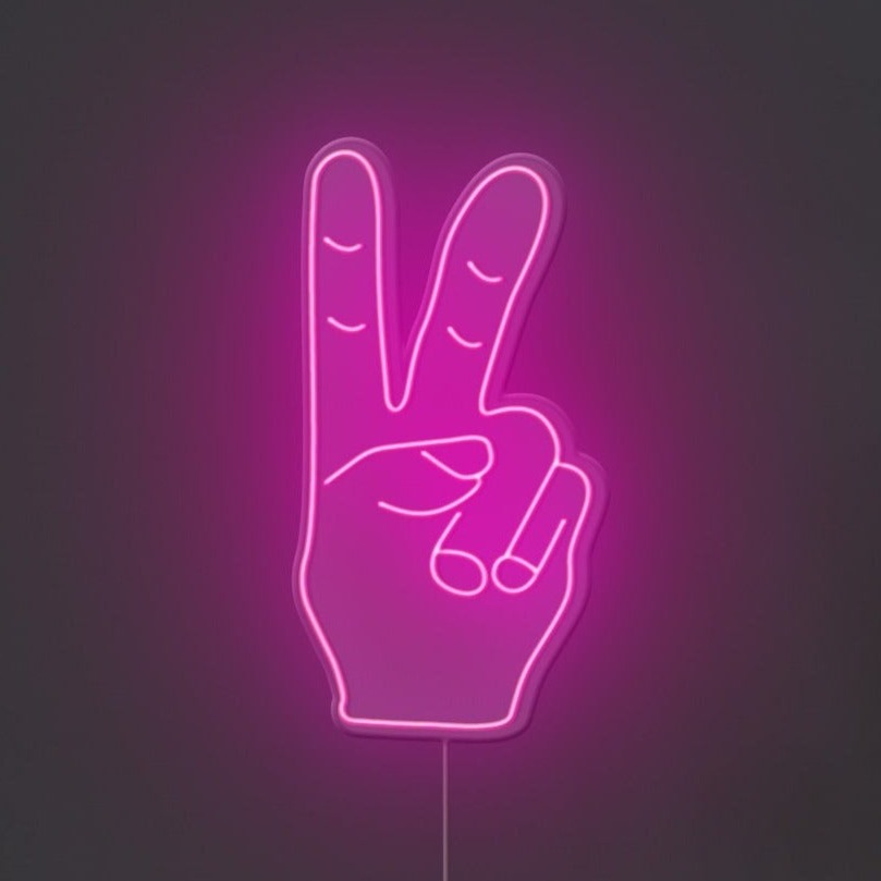 Peace Neon Sign