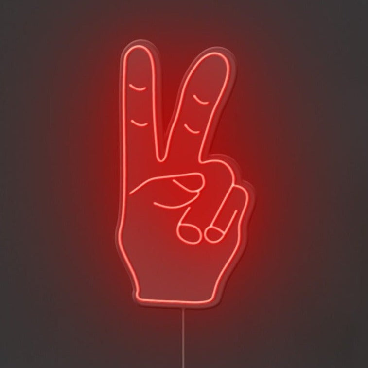 Peace Neon Sign