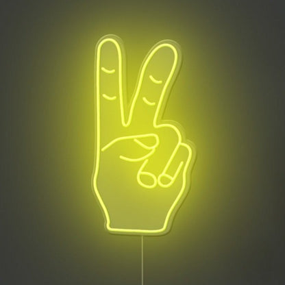 Peace Neon Sign