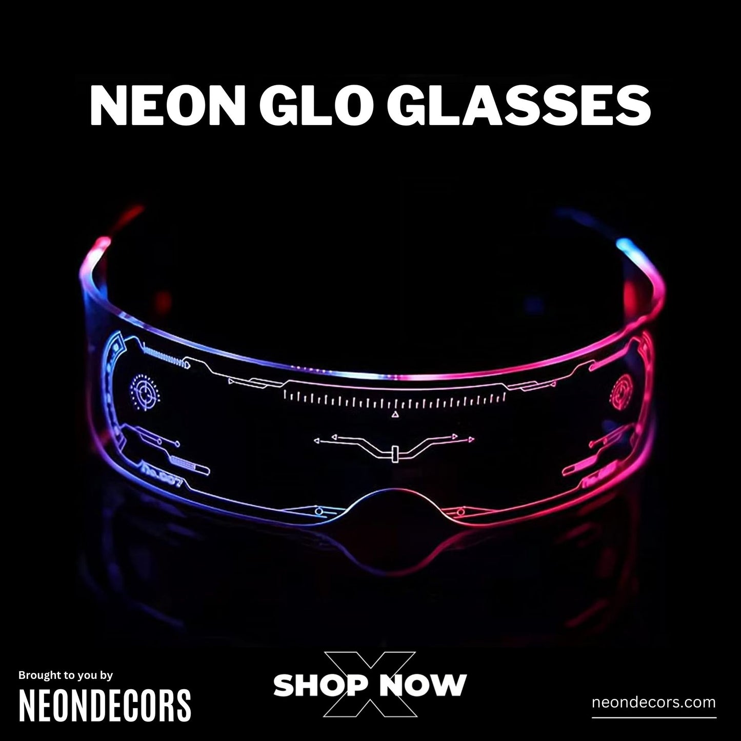 Neon GLO Glasses™️ - Neon Decors™️