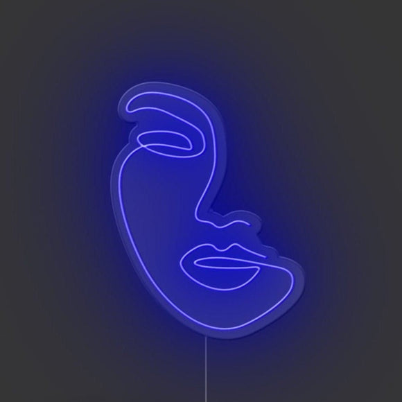 Face Neon Sign