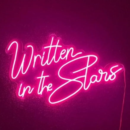 Written In The Stars Neon Sign