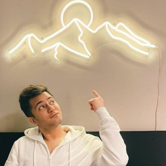 Mountain Neon Sign