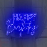 Happy Birthday Neon Sign