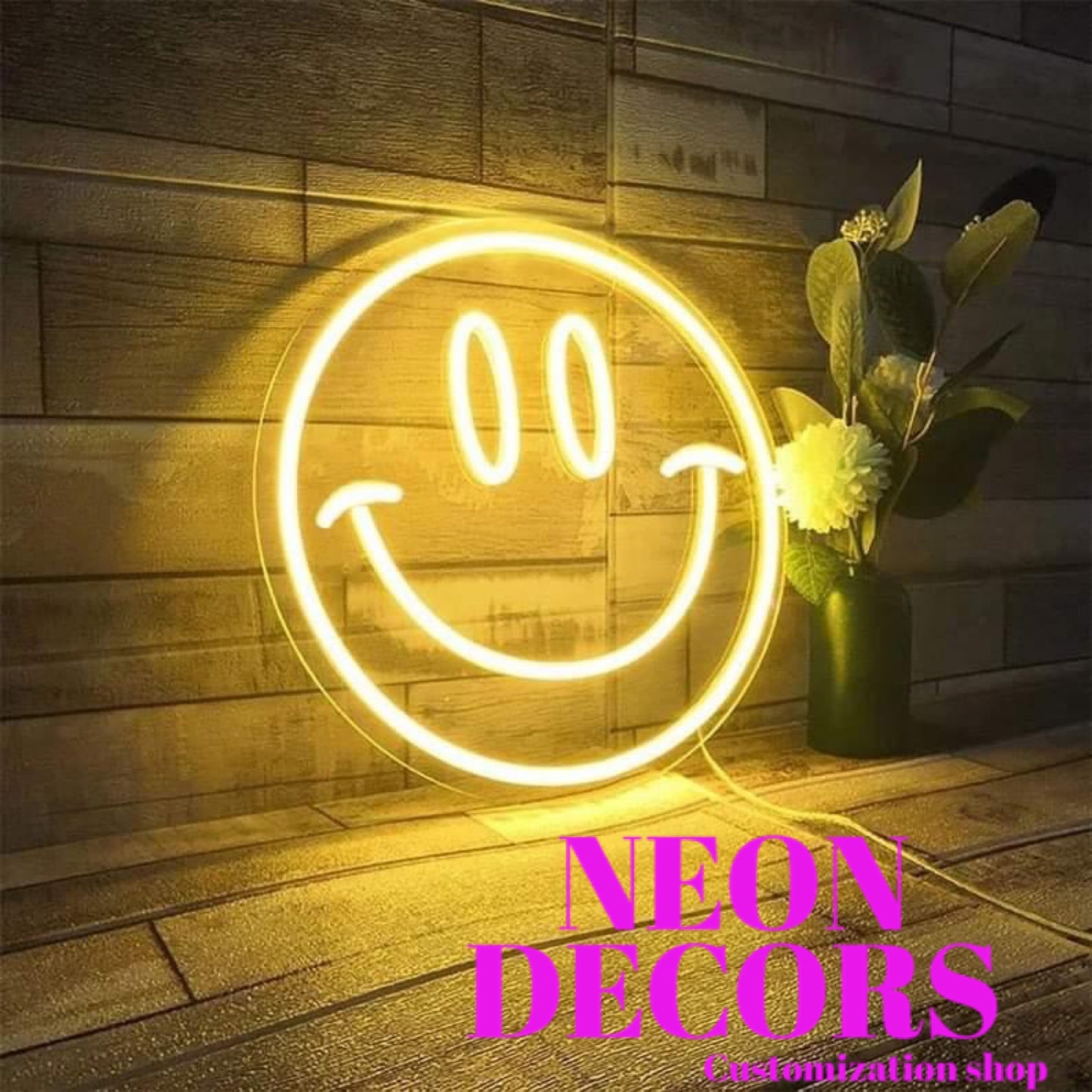 SMILIE NEON SIGN