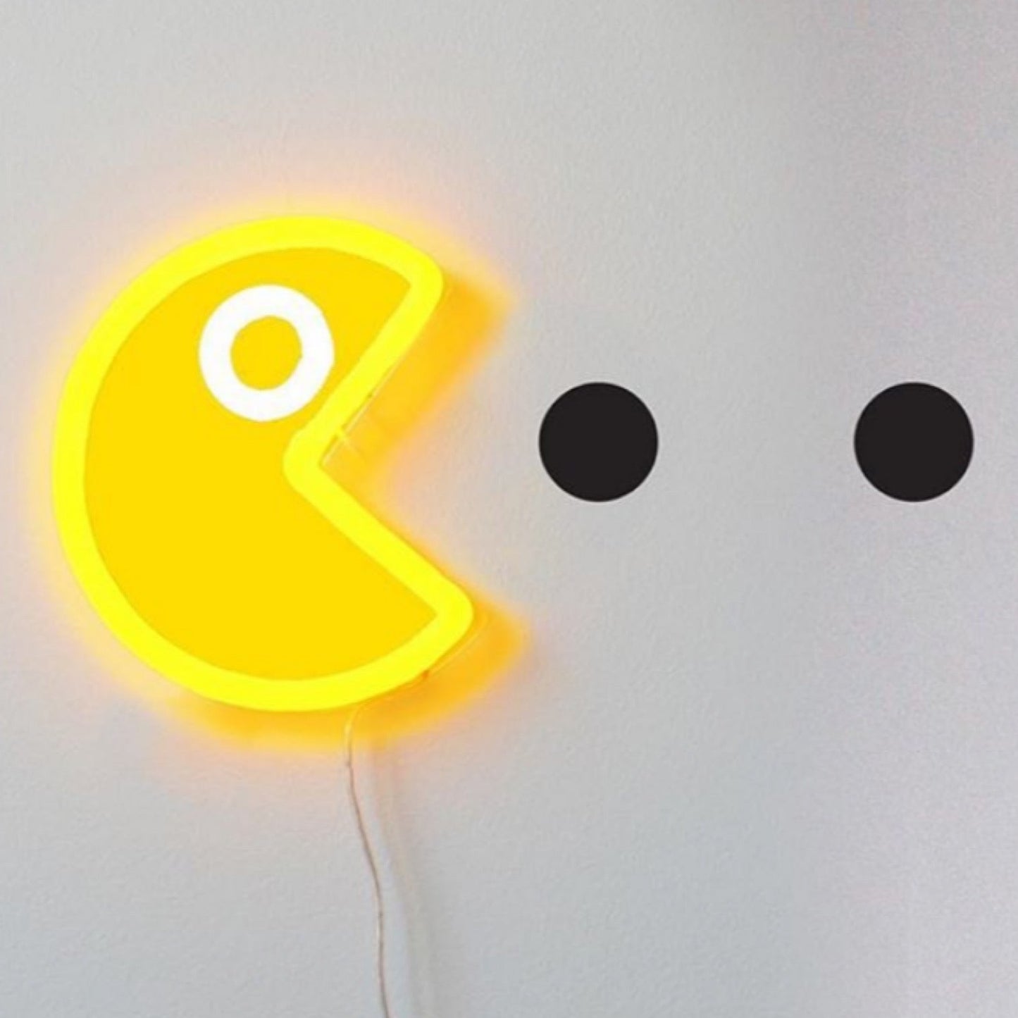 Packman neon sign