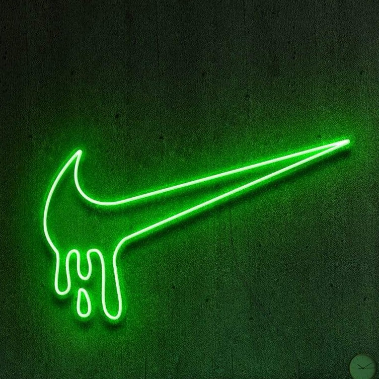 Dripping Nike Neon Sign